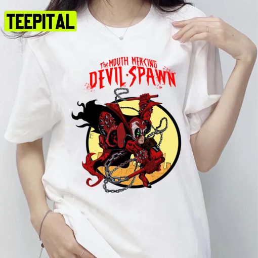 The Mouth Mercing Devil Hell Spawn Unisex T-Shirt