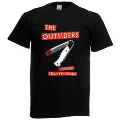 The Outsiders  I Ragazzi Della 56ª Strada Mens Black Navy T-Shirt