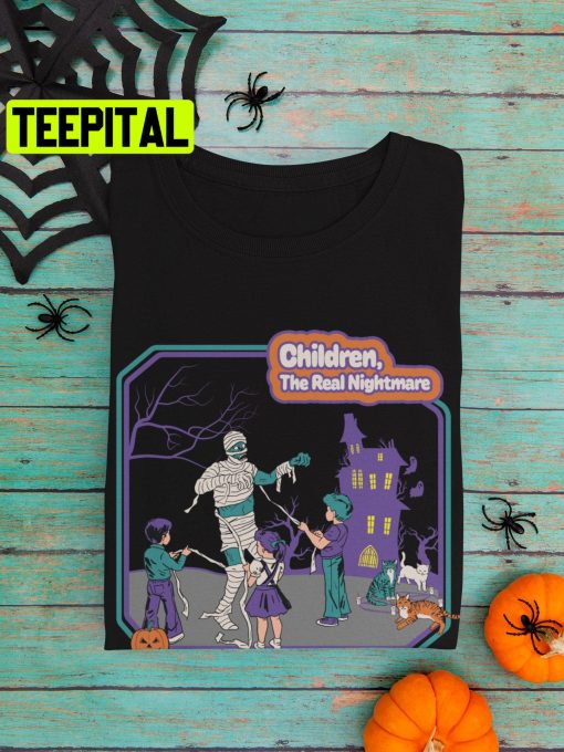 The Real Monsters Retro Halloween Trending Unisex Shirt