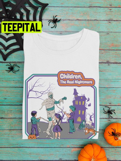 The Real Monsters Retro Halloween Trending Unisex Shirt