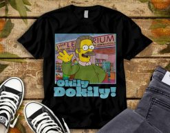 The Simpsons Ned Flanders Okily Dokily T-Shirt