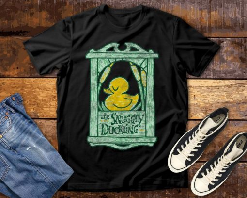 The Snuggly Duckling Sign Tangled Disney T- Shirt