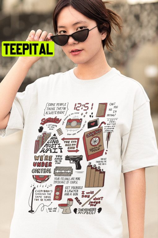 The Strokes Collage Trending Unisex Shirt