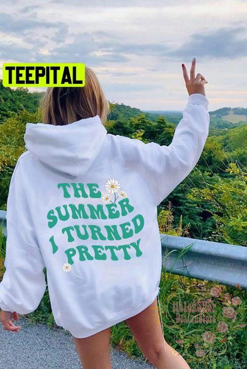 The Summer I Turned Pretty Daisy Green Text Unisex Shirt