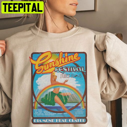 The Sunshine Festival ’77 Vintage Style Unisex Shirt