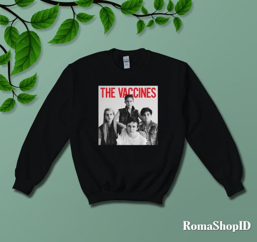 The Vaccines Indie Rock Band Vintage 90s Unisex Sweatshirt