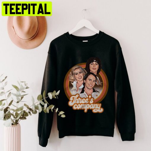 Three’s Company 70s Sitcom Vintage Unisex Shirt