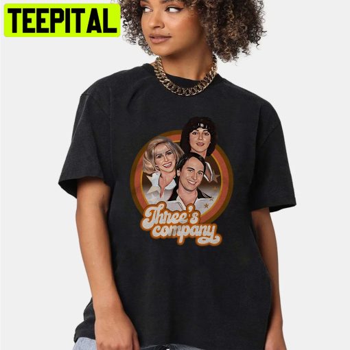 Three’s Company 70s Sitcom Vintage Unisex Shirt