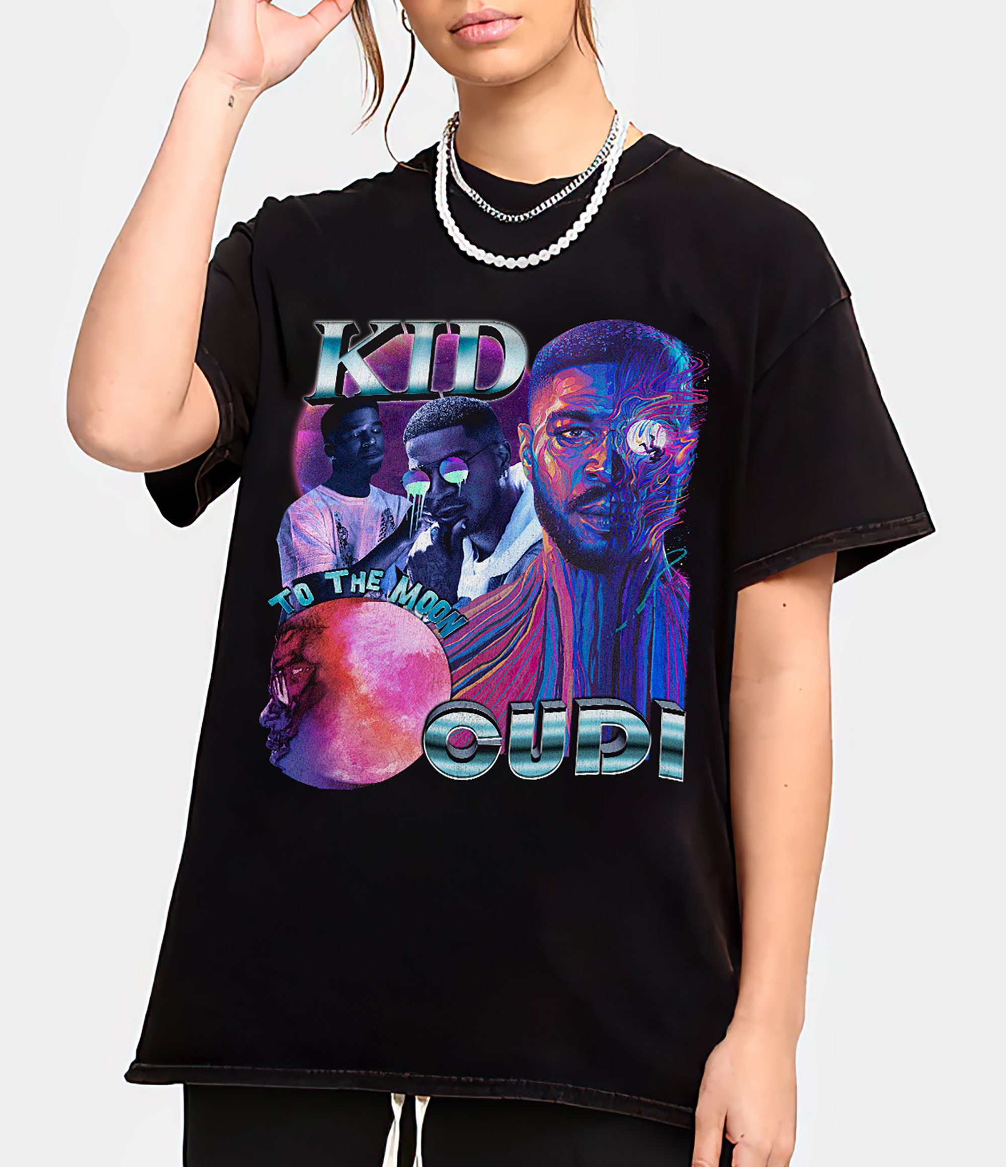 To The Moon Tour 2022 Kid Cudi Graphic Unisex T-Shirt