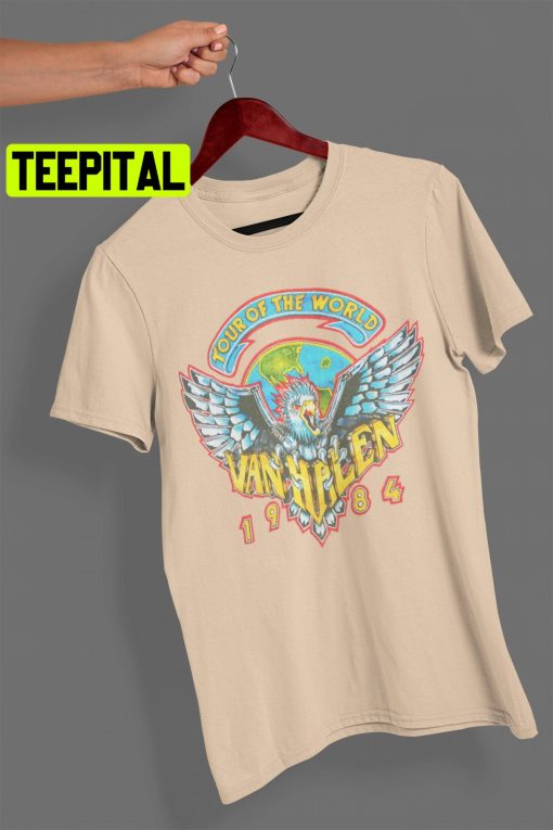 Tour Of The World 1984 Van Halen Trending Unisex Shirt