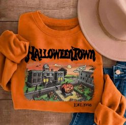 Town 1998 Party Town Fall Pumpkin Fall S Town Disney Halloween New Art T-Shirt