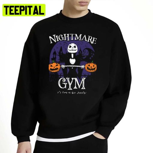 Town Gym Nightmare Before Christmas Halloween Unisex Sweatshirt