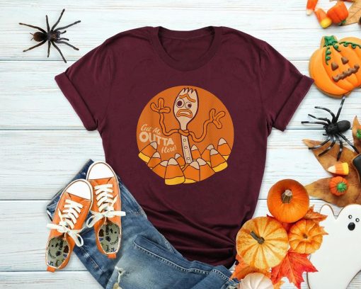 Toy Story 4 Forky Get Me Outta Here Halloween Disney And Pixar’s Holiday Unisex T-Shirt