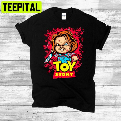 Toy Story Chucky Horror Movie Pop Art Trending Unisex T-Shirt