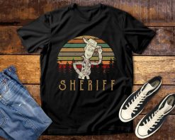 Toy Story Woody Sheriff Badge Vintage Retro Disney T-Shirt