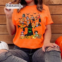 Tree Mickey Minnie Not So Scary 2022 World Disney Halloween Unisex T-Shirt