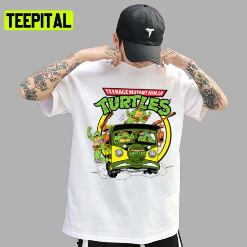 Truck Speeding Teenage Mutant Ninja Turtles Unisex T-Shirt