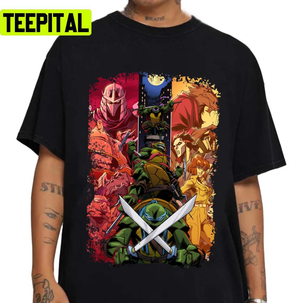 Ninja Turtles Cast T-Shirt