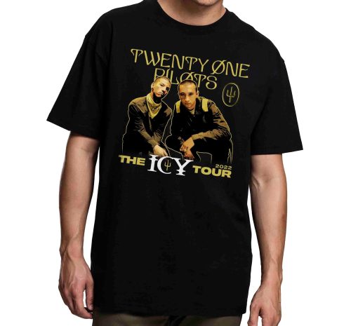 Twenty One Pilots 2022 The Icy Concert Tour Tyler Joseph And Josh Dun Unisex T-Shirt