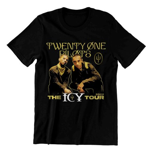 Twenty One Pilots 2022 The Icy Concert Tour Tyler Joseph And Josh Dun Unisex T-Shirt