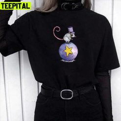 Twitchy Witchy Girl Coraline Halloween Art Unisex T-Shirt