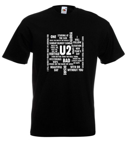 U2 Song Titles T-Shirt