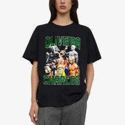 Ufc 90s Style Ultimate Fighting Championship Wrestling Charles Oliveira Unisex T-Shirt