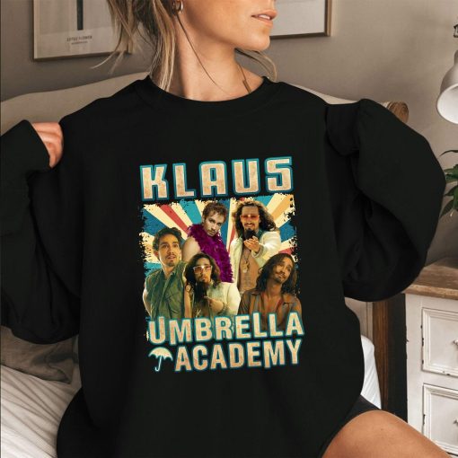Umbrella Academy Klaus Umbrella Backgroud Klaus Unisex T-Shirt
