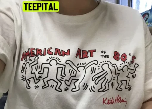 Unisex American Art Of The 80s Keith Haring Unisex Shirt