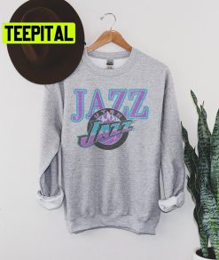 Utah Jazz Retro Vintage 1990’s Nba Basketball Trending Unisex Sweatshirt