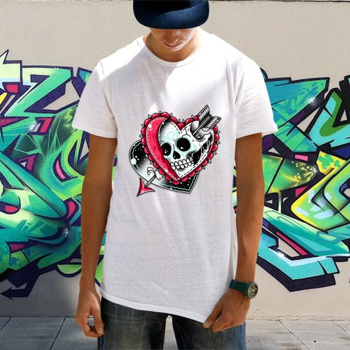 Valentines Day White Unisex T-Shirt