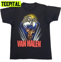 Van Halen 5150 1986 Tour Concert Trending Unisex Shirt