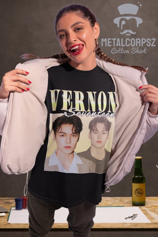 Vernon Seventeen Vernon Kpop Funny Design Unisex T-Shirt