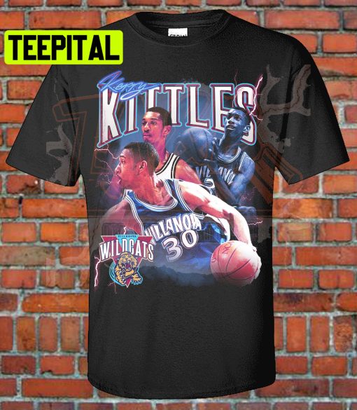 Villanova Basketball Kerry Kittles 90s Style Philadelphia 76ers Big East Final Four Maxey Harden Embiid Lowry Jay Wright Ncaa Trending Unisex T-Shirt