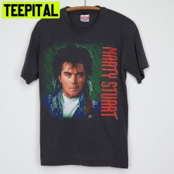 Vintage 1992 Marty Stuart Trending Unisex T-Shirt