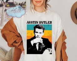 Vintage 2022 Movie Merch Austin Butler Elvis Presley Unisex T-Shirt