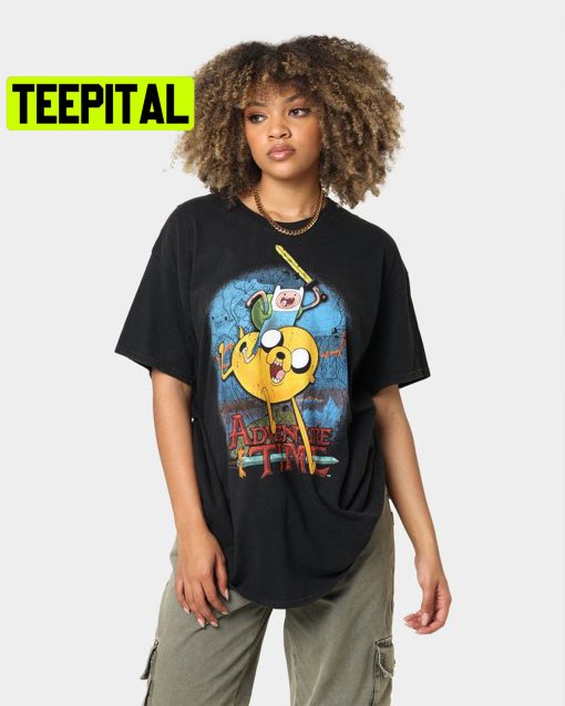 Vintage 90s Adventure Time Trending Unisex T-Shirt