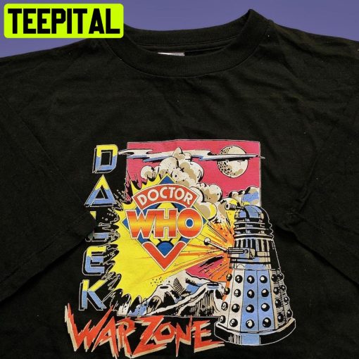 Vintage 90s Doctor Who Dalek Trending Unisex T-Shirt