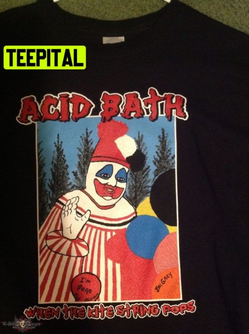 Vintage Acid Bath When The Kite String Pops Trending Unisex Shirt