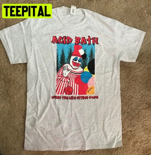 Vintage Acid Bath When The Kite String Pops Trending Unisex Shirt