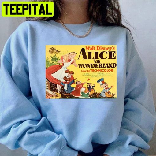 Vintage Alice And Wonderland Disney Unisex Shirt