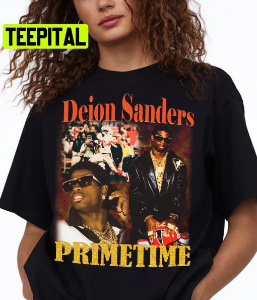 Vintage Art Deion Sanders Trending Unisex T-Shirt