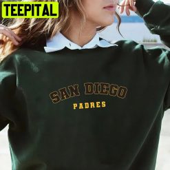 Vintage Art San Diego Padres Baseball Trending Unisex Sweatshirt