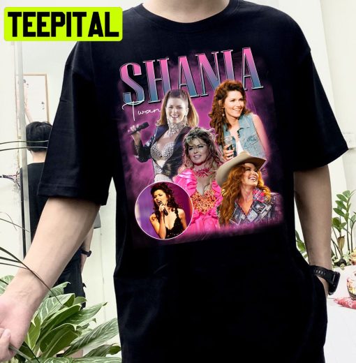 Vintage Art Shania Twain Trending Unisex Shirt