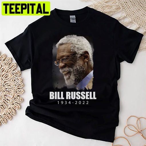 Vintage Basketball Bill Russell 1934 – 2022 Unisex T-Shirt