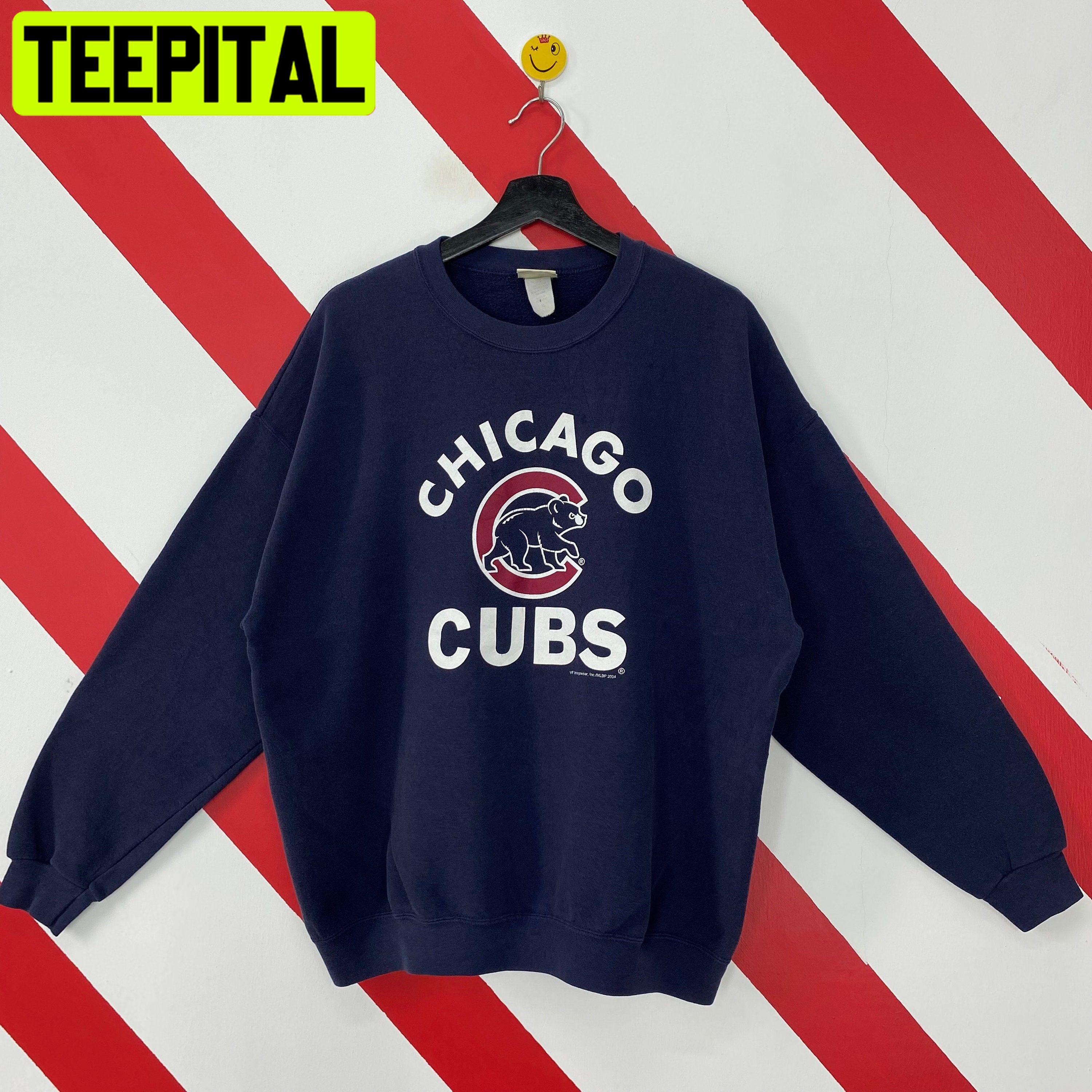 Retro Chicago Cubs crewneck sweatshirt