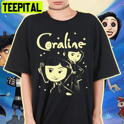 Vintage Coraline Halloween Trending Unisex T-Shirt