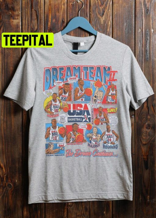 Vintage Dream Team (1992) Nba Trending Unisex Shirt