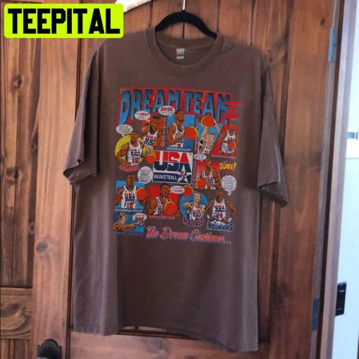 Vintage Dream Team (1992) Nba Trending Unisex Shirt