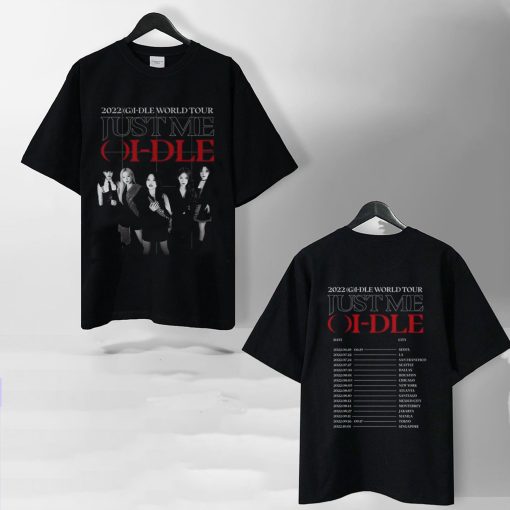 Vintage Gidle (G)Idle Tour 2022 Just Me Gidle Double Sided Shirt